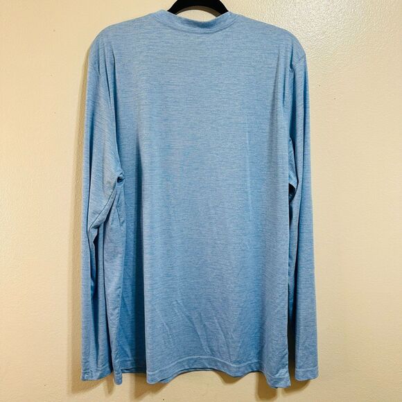 Magellan Adventure Gear Men's Long Sleeve Tee Size XL Magwick Light Blue Marled - Picture 4 of 4